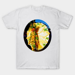 Drag queen in LGBT sunflower costume T-Shirt